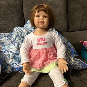 COPY - Ashton drake big sister and another Ashton baby doll